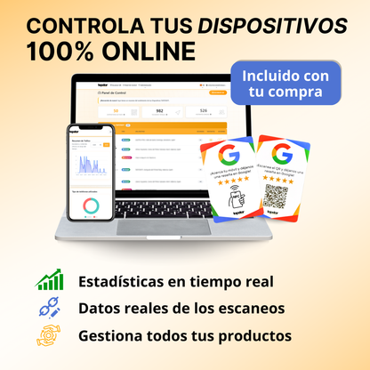Tarjeta NFC y QR Aumenta tus Reseñas en Google