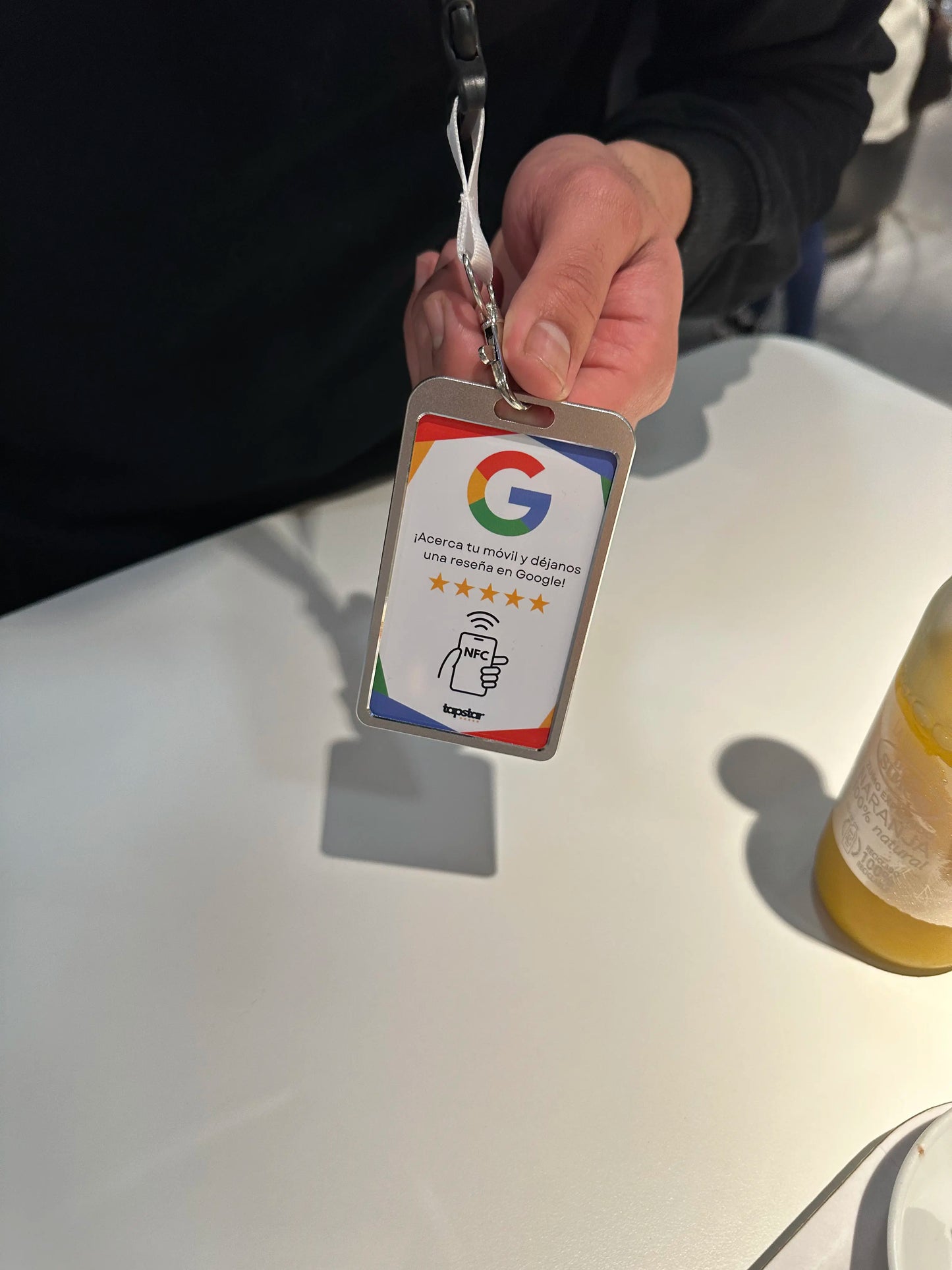 NFC e QR Card aumentam suas avaliações no Google