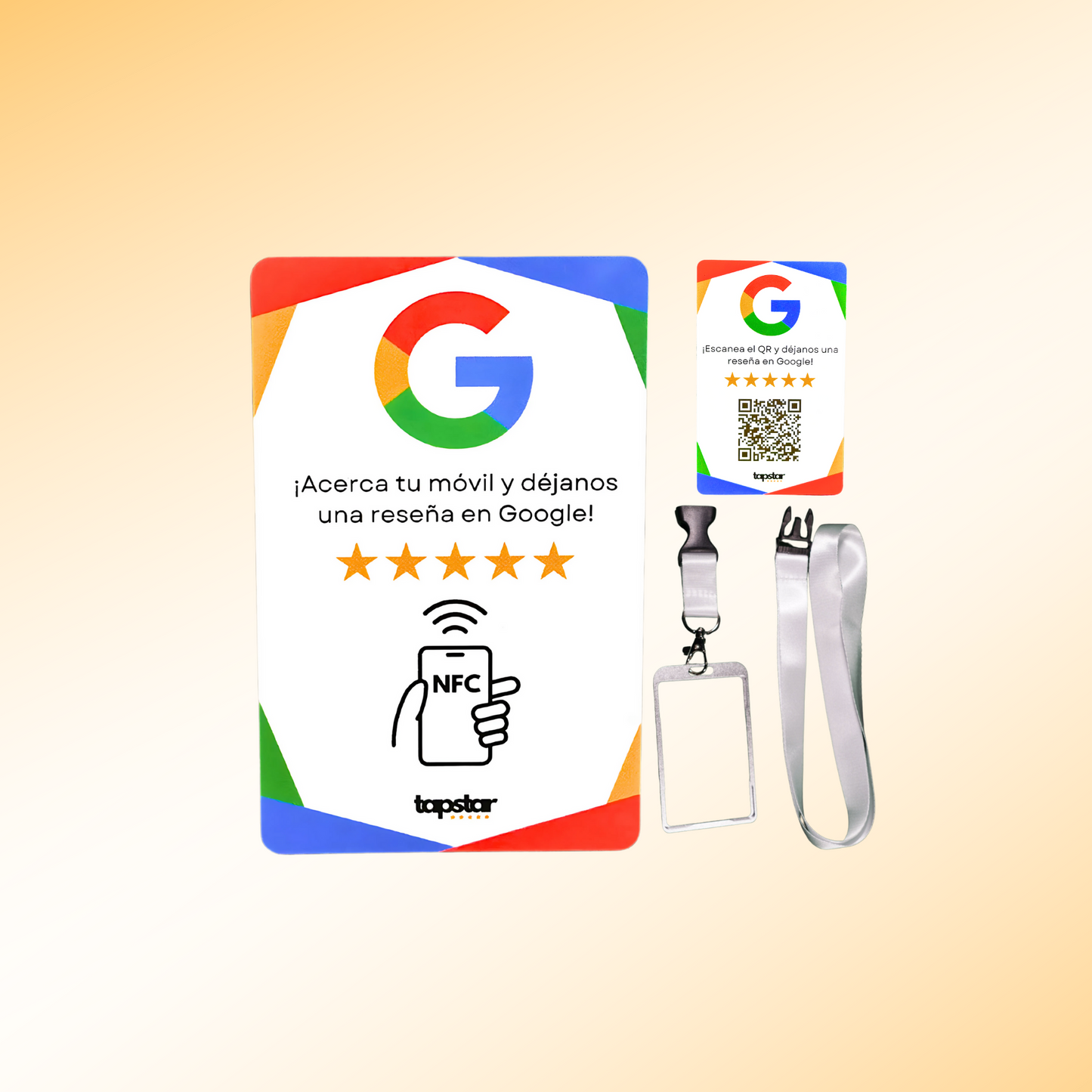Tarjeta NFC y QR Aumenta tus Reseñas en Google