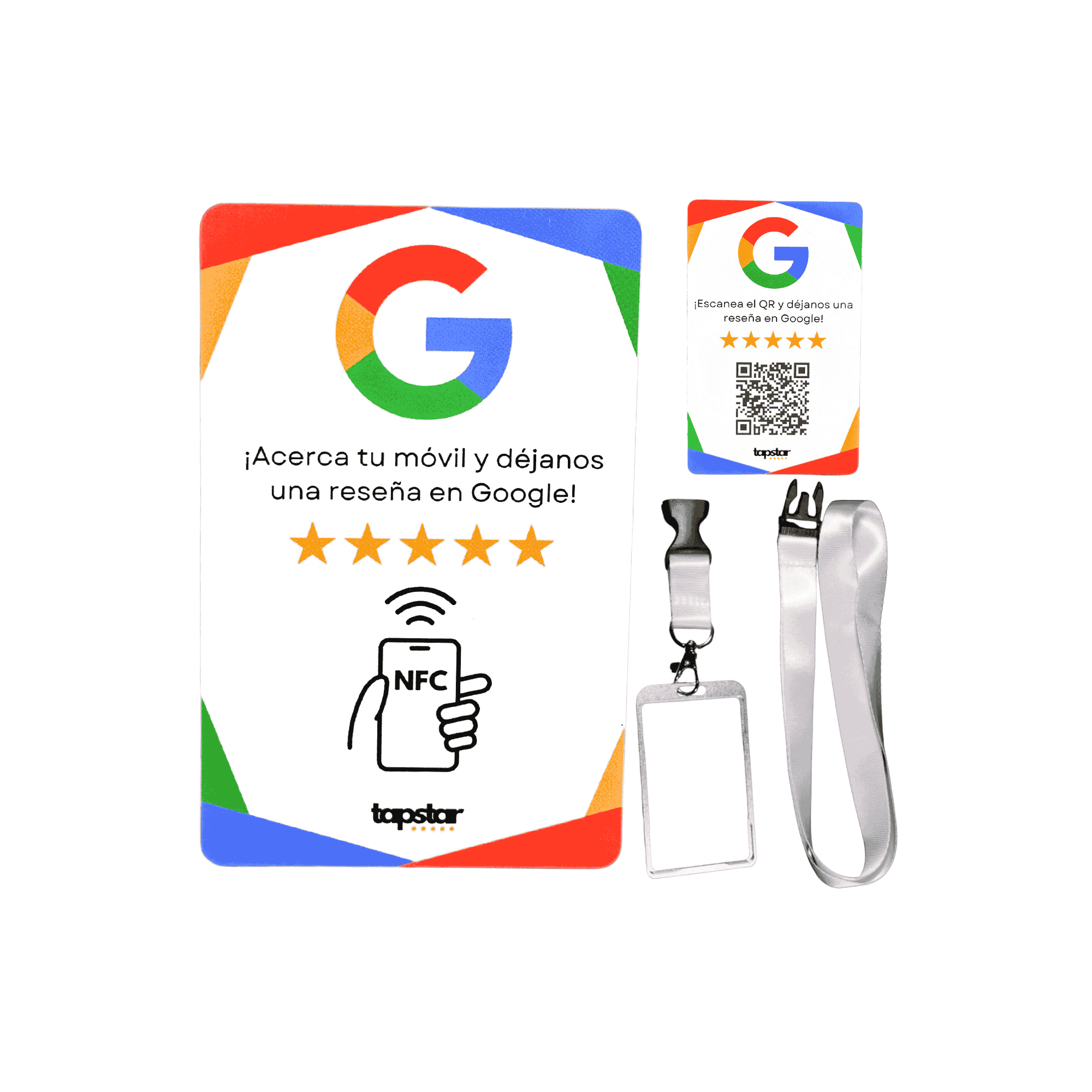 Tarjeta NFC y QR Aumenta tus Reseñas en Google