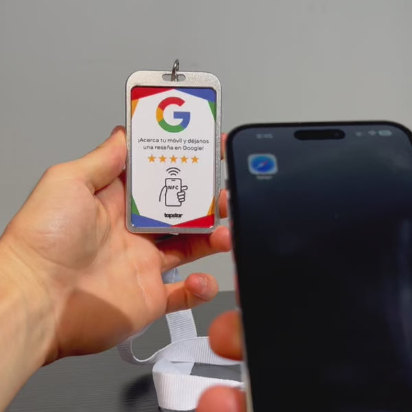 Tarjeta NFC y QR Aumenta tus Reseñas en Google