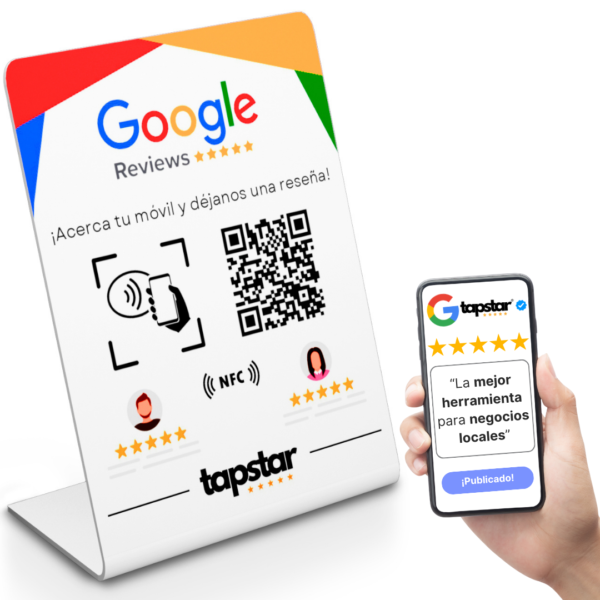 🏆 Stand para Reseñas Google NFC + QR: Potencia tu Negocio y Gana Opiniones en Segundos🌟📱