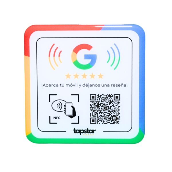 🎯 Pegatina NFC + QR para Reseñas Google: Aumenta tu Reputación en Segundos 🌟📱